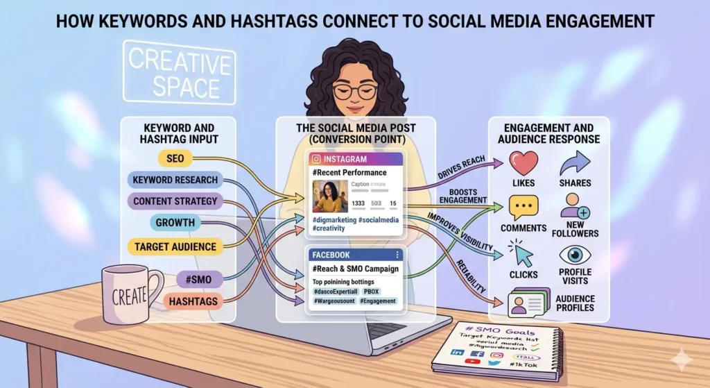 Advanced keyword optimization strategy for social media marketing