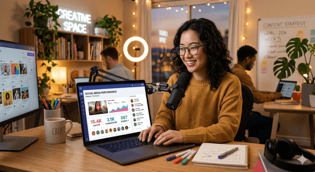 Content that actually connects with audience through engaging and meaningful social media posts